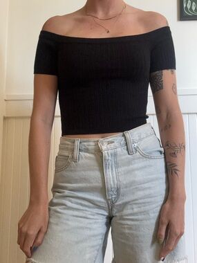 Off the shoulder top